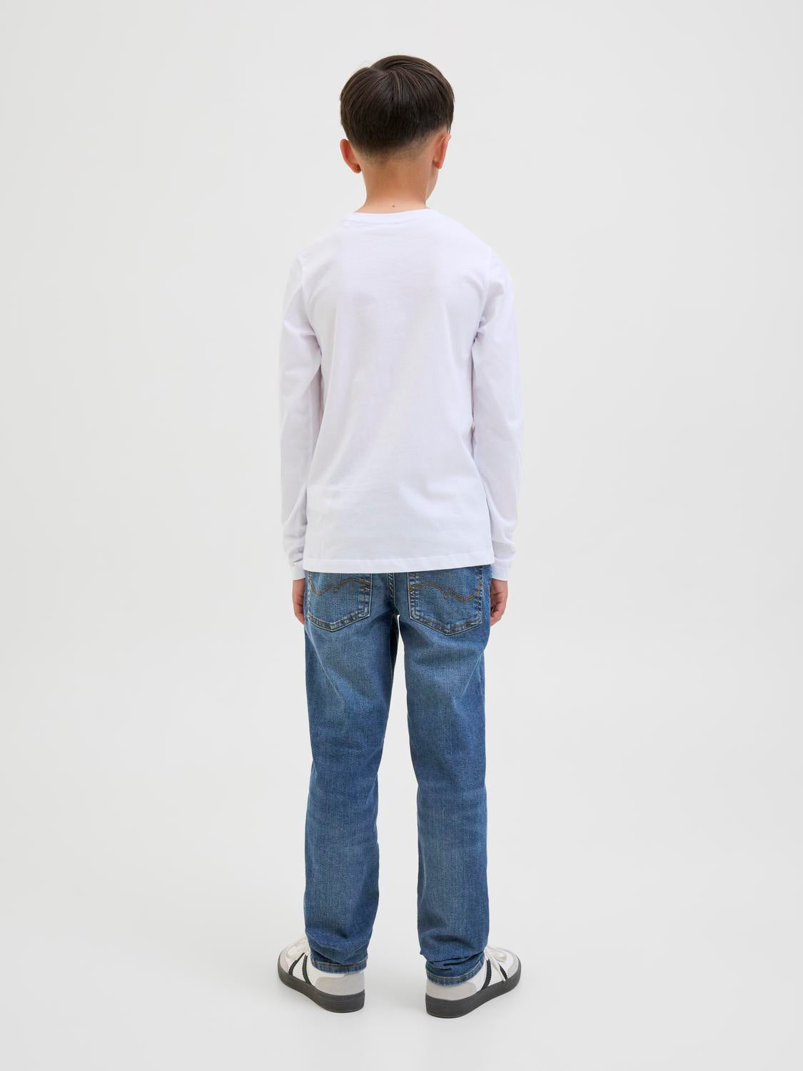JJIGLENN Jeans - Blue Denim